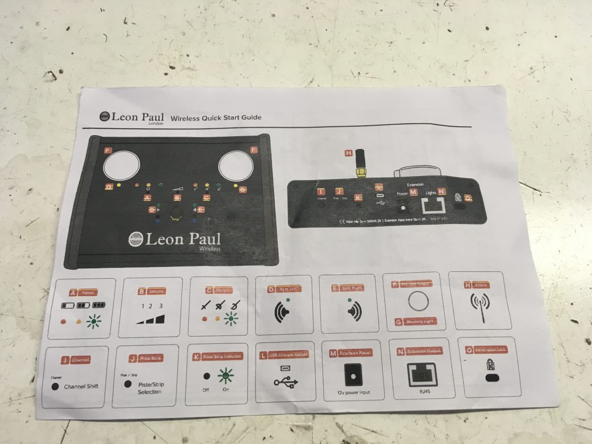 Wireless Scoring System from Leon Paul 