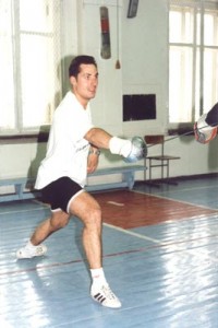 Pozdniakov - Russian sabre fencer