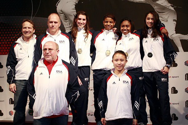 US Women's Foil Cadre: Junior & Cadet World Fencing Championships.  (c) FencingPhotos.com