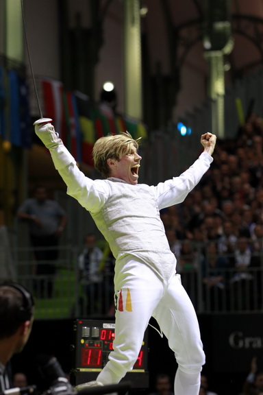 Peter Joppich at the 2010 Fencing World Championships