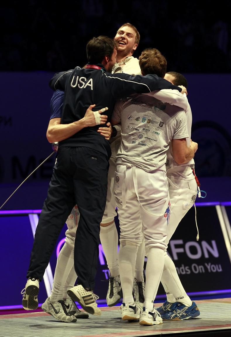 US Men's Epee Team Wins World Championship