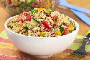 This salad is one tasty way to prepare quinoa.  (photo via BigStock)