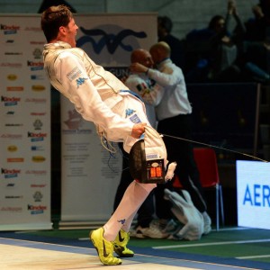Andrea Cassara - victorious. (Photo: Augusto Bizzi)