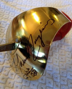 signed fencing sabre mariel zagunis