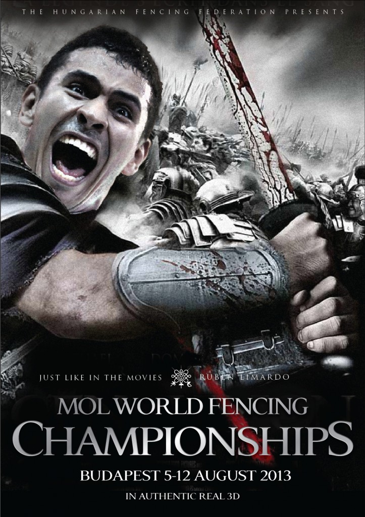 2013 World Fencing Championships Movie Poster Campaign