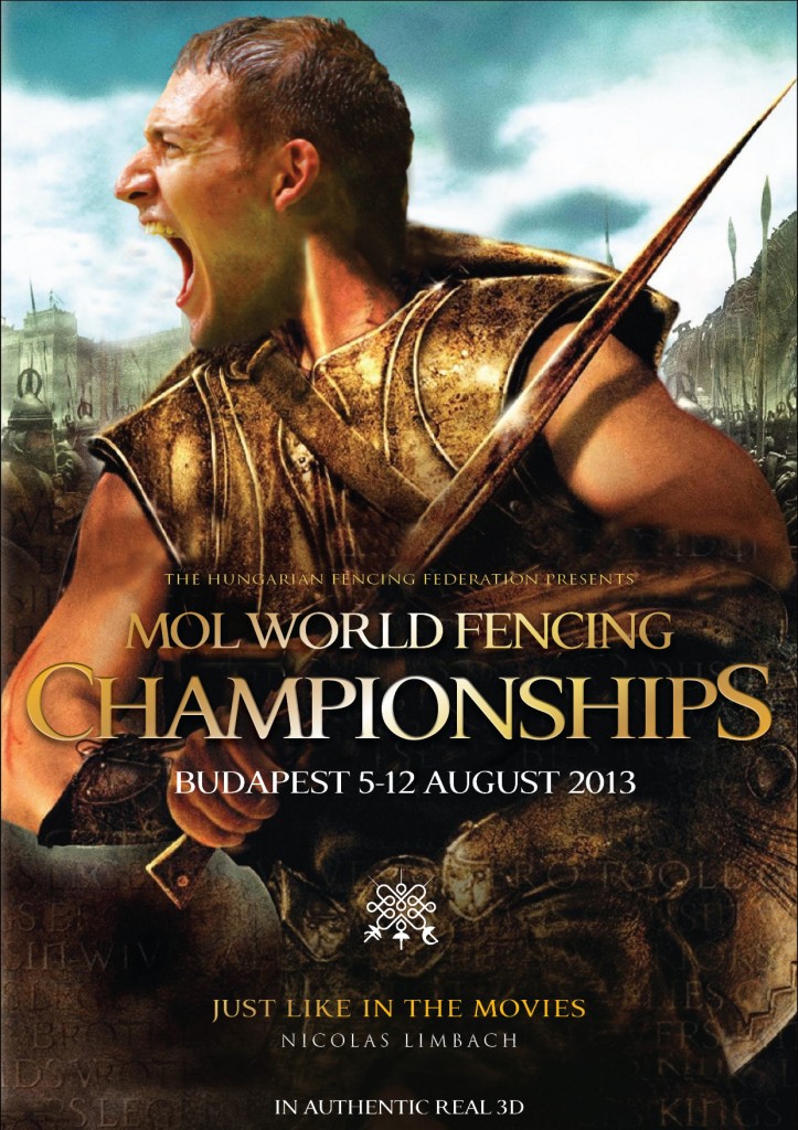 2013 World Fencing Championships Movie Poster Campaign