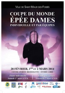 Saint-Maur hosts this weekend's Women's Epee World Cup