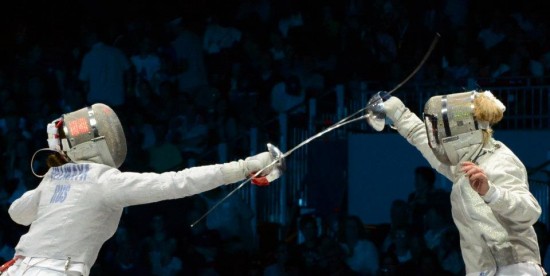 Womens Saber Olympic fencing