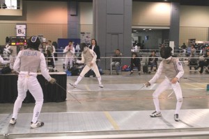 Fencing at the Richmond Convention Center