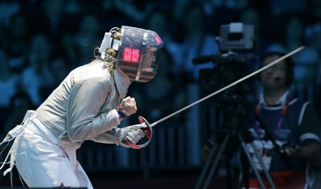 Dagmara Wozniak fencing