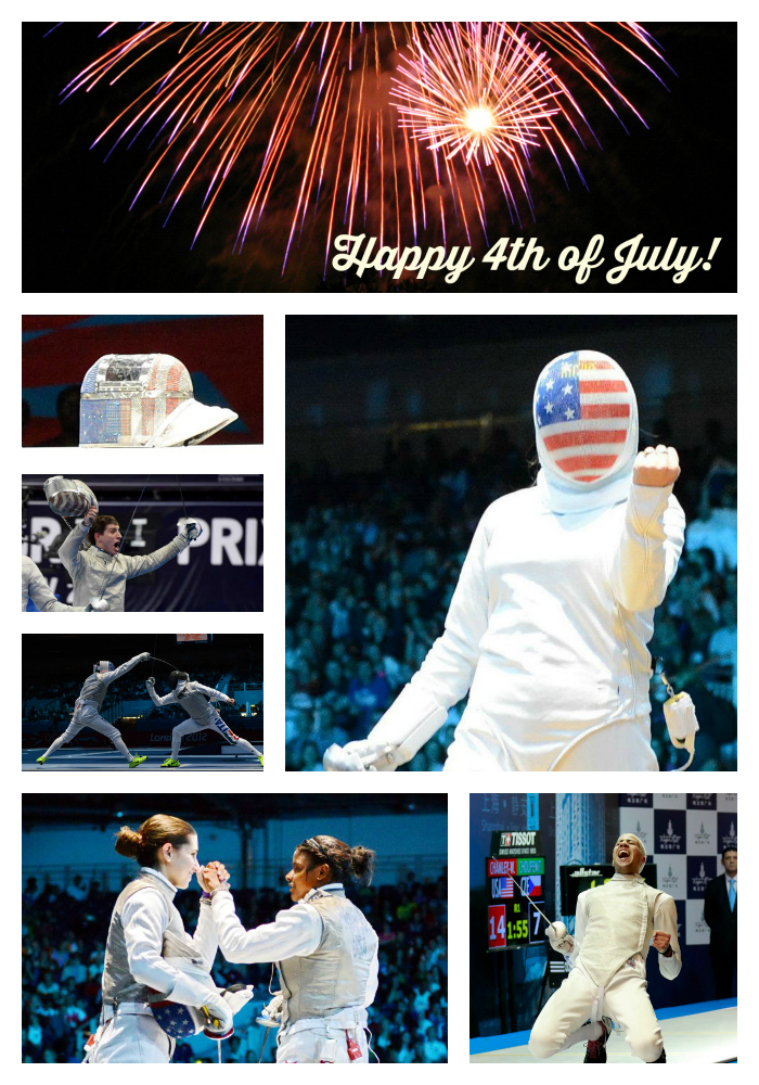 4th of July Fencing Collage