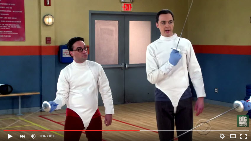 Fencing on the Big Bang Theory