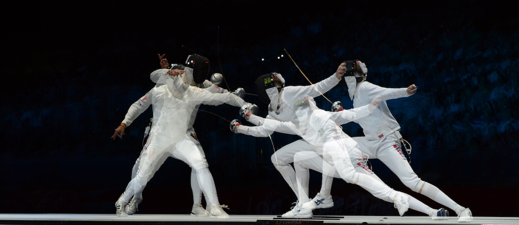Epee fencing 2012 Olympic Gold Medal Bout