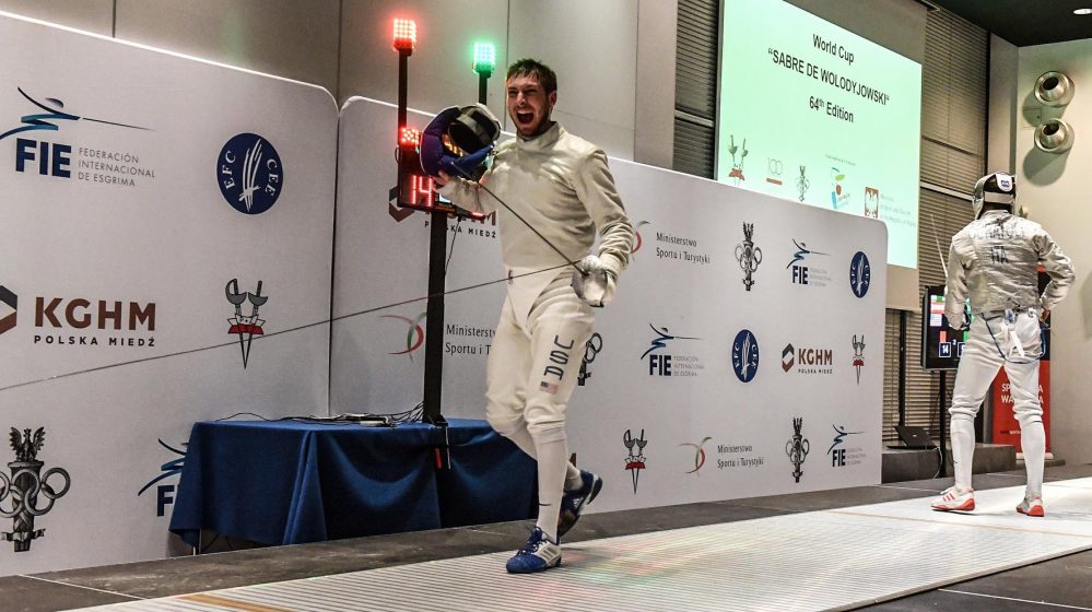 Eli Dershwitz Wins In Warsaw Fencing