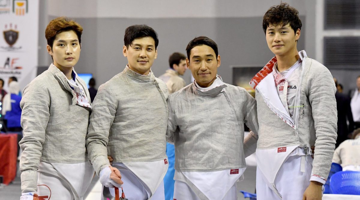 South Korea Men's Saber Team